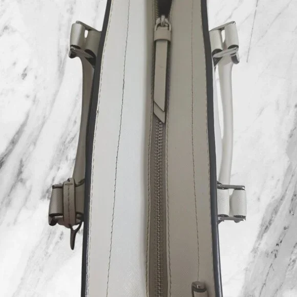 Kate Spade Cameron Medium Satchel White Crossbody Shoulder Bag - Picture 6 of 10